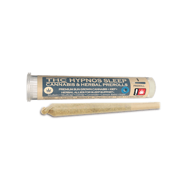 Hypnos Sleep Kief-Infused Herbal Preroll by Sun God Medicinals